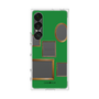 プレミアムスクエアケース［ Photo Frames - Green ］