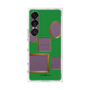 プレミアムスクエアケース［ Photo Frames - Green ］