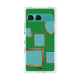 プレミアムスクエアケース［ Photo Frames - Green ］