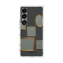 プレミアムスクエアケース［ Photo Frames - Gray ］