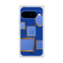 プレミアムスクエアケース［ Photo Frames - Blue ］