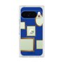 プレミアムスクエアケース［ Photo Frames - Blue ］
