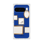 プレミアムスクエアケース［ Photo Frames - Blue ］