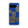 プレミアムスクエアケース［ Photo Frames - Blue ］