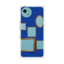 プレミアムスクエアケース［ Photo Frames - Blue ］