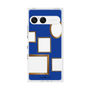 プレミアムスクエアケース［ Photo Frames - Blue ］