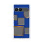 プレミアムスクエアケース［ Photo Frames - Blue ］