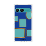 プレミアムスクエアケース［ Photo Frames - Blue ］