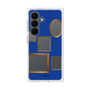 プレミアムスクエアケース［ Photo Frames - Blue ］