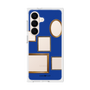 プレミアムスクエアケース［ Photo Frames - Blue ］