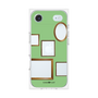 プレミアムスクエアケース［ Photo Frames - Light Green ］