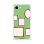 プレミアムスクエアケース［ Photo Frames - Light Green ］