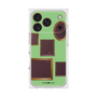 プレミアムスクエアケース［ Photo Frames - Light Green ］
