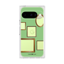 プレミアムスクエアケース［ Photo Frames - Light Green ］