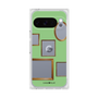 プレミアムスクエアケース［ Photo Frames - Light Green ］
