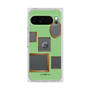 プレミアムスクエアケース［ Photo Frames - Light Green ］