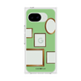 プレミアムスクエアケース［ Photo Frames - Light Green ］