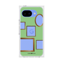 プレミアムスクエアケース［ Photo Frames - Light Green ］