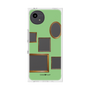 プレミアムスクエアケース［ Photo Frames - Light Green ］