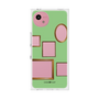 プレミアムスクエアケース［ Photo Frames - Light Green ］
