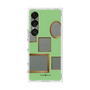 プレミアムスクエアケース［ Photo Frames - Light Green ］