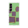 プレミアムスクエアケース［ Photo Frames - Light Green ］
