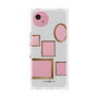 プレミアムスクエアケース［ Photo Frames - Light Gray ］