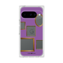 プレミアムスクエアケース［ Photo Frames - Purple ］