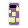 プレミアムスクエアケース［ Photo Frames - Purple ］