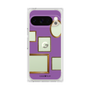 プレミアムスクエアケース［ Photo Frames - Purple ］