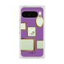 プレミアムスクエアケース［ Photo Frames - Purple ］