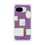 プレミアムスクエアケース［ Photo Frames - Purple ］