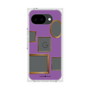 プレミアムスクエアケース［ Photo Frames - Purple ］