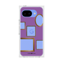 プレミアムスクエアケース［ Photo Frames - Purple ］