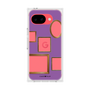 プレミアムスクエアケース［ Photo Frames - Purple ］