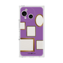 プレミアムスクエアケース［ Photo Frames - Purple ］