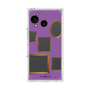 プレミアムスクエアケース［ Photo Frames - Purple ］