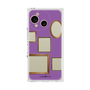 プレミアムスクエアケース［ Photo Frames - Purple ］