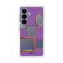 プレミアムスクエアケース［ Photo Frames - Purple ］