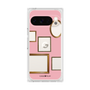 プレミアムスクエアケース［ Photo Frames - Pink ］