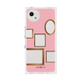 プレミアムスクエアケース［ Photo Frames - Pink ］