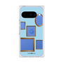 プレミアムスクエアケース［ Photo Frames - Light Blue ］