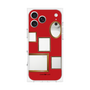 プレミアムスクエアケース［ Photo Frames - Red ］