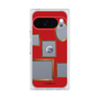 プレミアムスクエアケース［ Photo Frames - Red ］