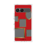プレミアムスクエアケース［ Photo Frames - Red ］