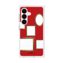プレミアムスクエアケース［ Photo Frames - Red ］