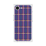 プレミアムスクエアケース［ Tartan Check - Purple ］