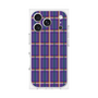 プレミアムスクエアケース［ Tartan Check - Purple ］