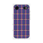 プレミアムスクエアケース［ Tartan Check - Purple ］