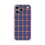 プレミアムスクエアケース［ Tartan Check - Purple ］